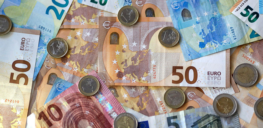 Euros - Notes and coins
