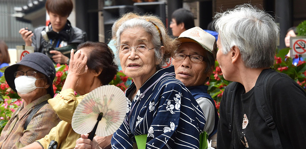 Elderly Japanese People